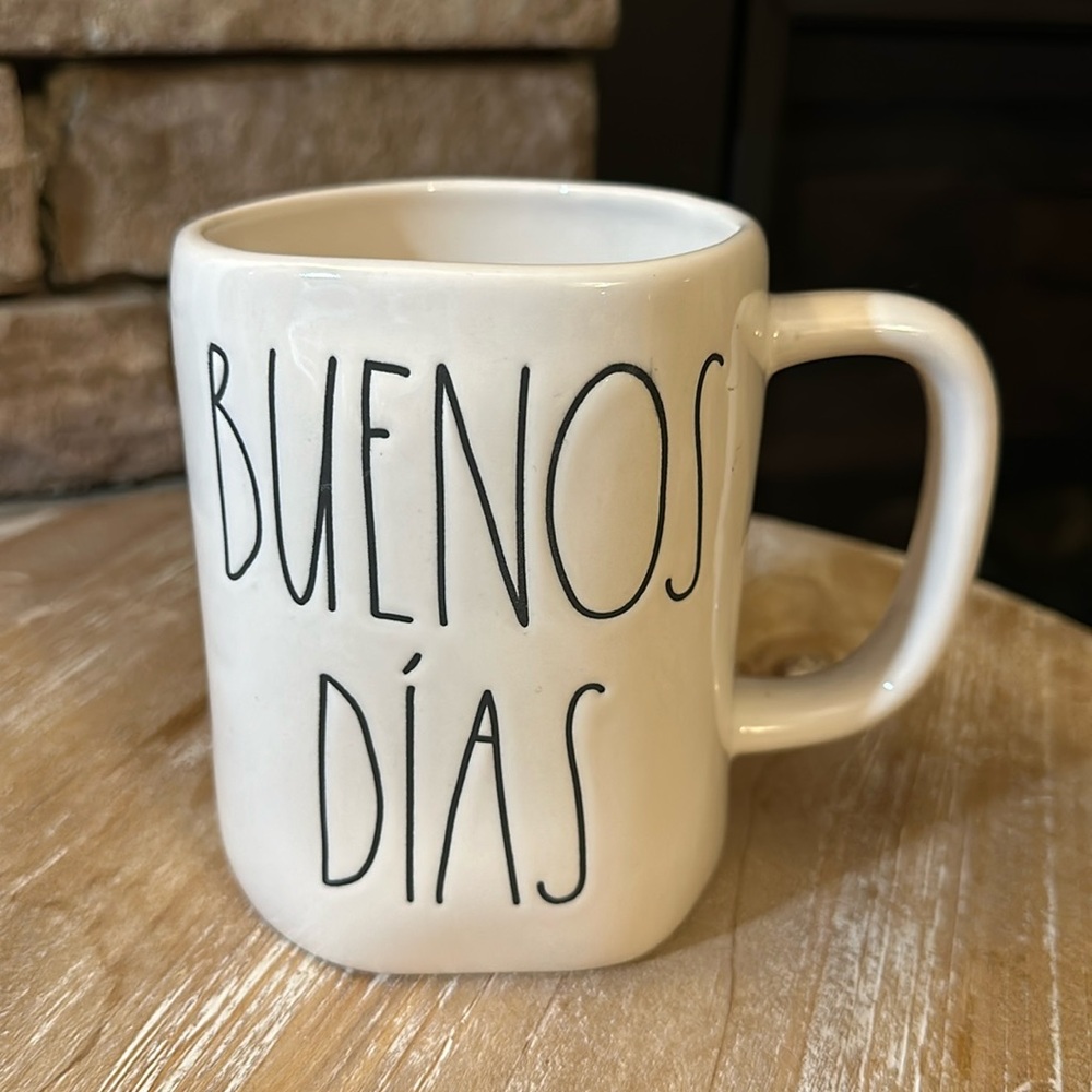 Buenos Dias Rae Dunn Coffee Mug. Brand New.